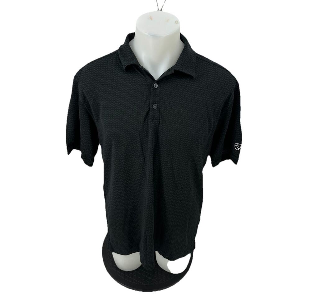 Nike Golf Large Men Pullover Polo T-shirt Short Sleeve Active E152